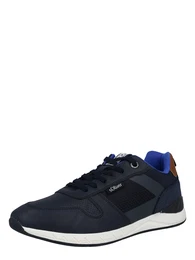 Sneaker navy / karamell