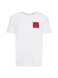T-Shirt 'Detzington' rot / schwarz / wei