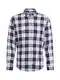 JACK & JONES Srajca  mornarska / rdea / bela