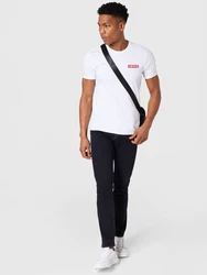 LEVI'S T-Shirt '2 Pack Crewneck Graphic' navy/blutrot/weiß