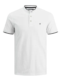 T-Shirt 'JJEPaulos' schwarz / offwhite