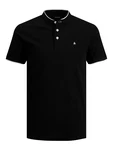 JACK & JONES T-Shirt JJEPAULOS schwarz/weiß