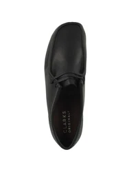 Clarks Originals Mokassin Wallabee schwarz