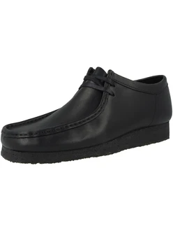 Clarks Originals Mokassin Wallabee schwarz
