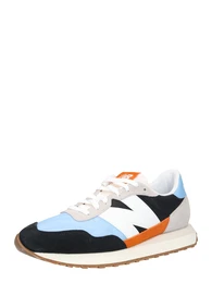 Sneaker hellblau / dunkelorange / schwarz / wei