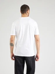 HUGO T-Shirt 'Dero' dunkelblau/weiß