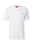 HUGO T-Shirt 'Dero' dunkelblau/weiß