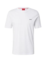 T-Shirt 'Dero' dunkelblau / wei