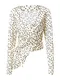 GLAMOROUS Bluza  bež / črna