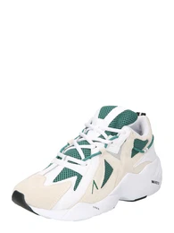 Sneaker ''''Tuzon'''' wei / smaragd / hellgrau / creme