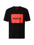 HUGO T-Shirt 'Dulive222' hellrot/schwarz