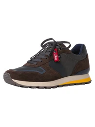 Sneaker braun / anthrazit / blau