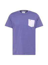 T-Shirt lila / weiß