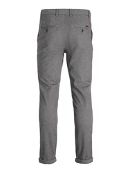 JACK & JONES Chinohose 'Marco Fury' graumeliert