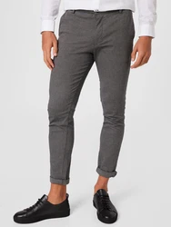 JACK & JONES Chinohose 'Marco Fury' graumeliert
