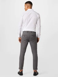 JACK & JONES Chinohose 'Marco Fury' graumeliert