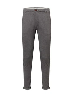 JACK & JONES Chinohose 'Marco Fury' graumeliert