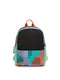 KIPLING Batoh ''''SONNIE KLE''''  ern / mix barev / zelen / modr