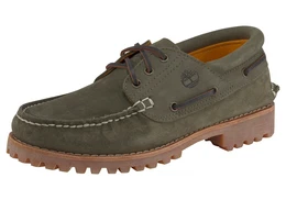 Schnürschuh dunkelgrün