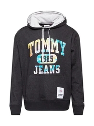 Sweatshirt schwarzmeliert / pastellgelb / türkis / rauchblau / hellpink