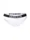 Calvin Klein Swimwear Bikini hlačke črna / bela Calvin Klein Swimwear Bikini hlačke črna / bela