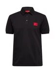 HUGO Poloshirt 'Dereso' rot/schwarz