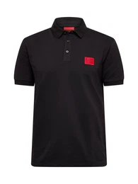 Poloshirt 'Dereso' rot / schwarz