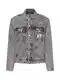 Calvin Klein Jeans Jacke grey denim / wei