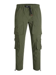 Cargohose oliv / schwarz
