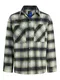 JACK & JONES Prehodna jakna ''''Bane''''  pegasto siva / kaki / trst / svetlo zelena