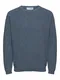 SELECTED HOMME Pullover ''''ROBERT'''' rauchblau
