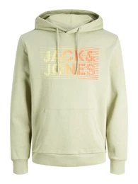 Sweatshirt 'RAYMOND' gelb / hellgrün / orange
