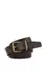 STRELLSON Grtel dunkelbraun / gold