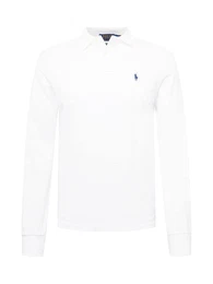 Poloshirt blau / offwhite