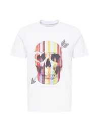 T-Shirt 'Arrow' mischfarben / wei