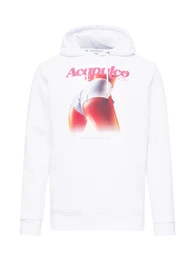 Sweatshirt 'Acapulco' orange / pink / blutrot / wei