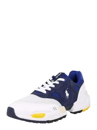 Sneaker weiß / navy / royalblau / gelb