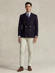 Polo Ralph Lauren Hose 'SLFHDNP-FLAT-PANT' creme