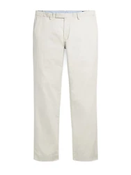 Polo Ralph Lauren Hose 'SLFHDNP-FLAT-PANT' creme