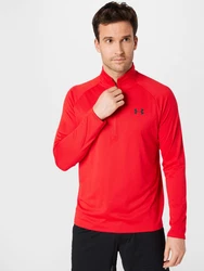 UNDER ARMOUR Sportshirt 'Tech 2.0' rot/schwarz