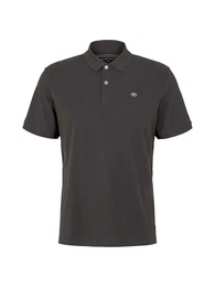 Poloshirt dunkelgrau / wei