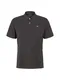 TOM TAILOR Poloshirt dunkelgrau / wei