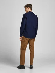 JACK & JONES Hemd 'Cardiff' (1-tlg) dunkelblau