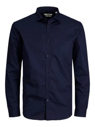 JACK & JONES Hemd 'Cardiff' (1-tlg) dunkelblau