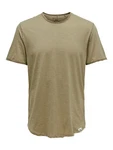ONLY & SONS T-Shirt ONSBENNE dunkelbeige