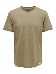 T-Shirt 'Benne' dunkelbeige