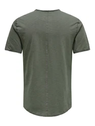 ONLY & SONS T-Shirt ONSBENNE dunkelgrau