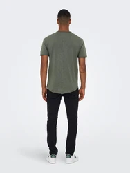 ONLY & SONS T-Shirt ONSBENNE dunkelgrau