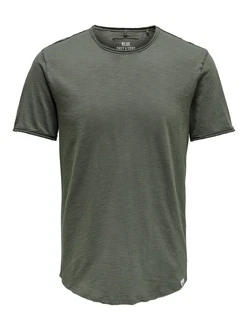 ONLY & SONS T-Shirt ONSBENNE dunkelgrau
