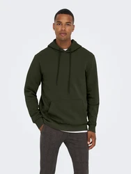 ONLY & SONS Herren Pullover (22018685) Dunkelgrün/Dunkelgrün/Dunkelgrün/Dunkelgrün/Dunkelgrün/Dunkelgrün/Dunkelgrün/Dunkelgrün/Dunkelgrün/Dunkelgrün/Dunkelgrün/Dunkelgrün